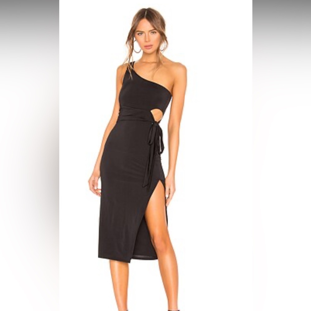 Black One Shoulder Dress